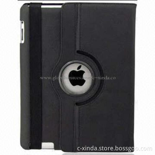 360-degree Rotating Leather Stand Case for iPad Air, Tear-resistant Material/More Colors for Choice